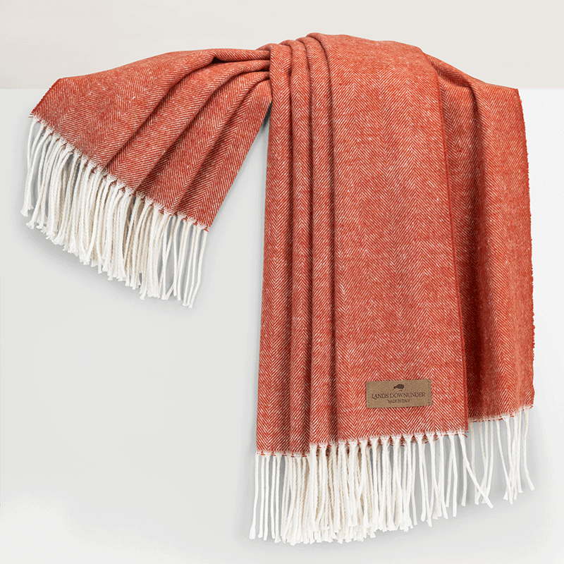 Italian Herringbone Throw