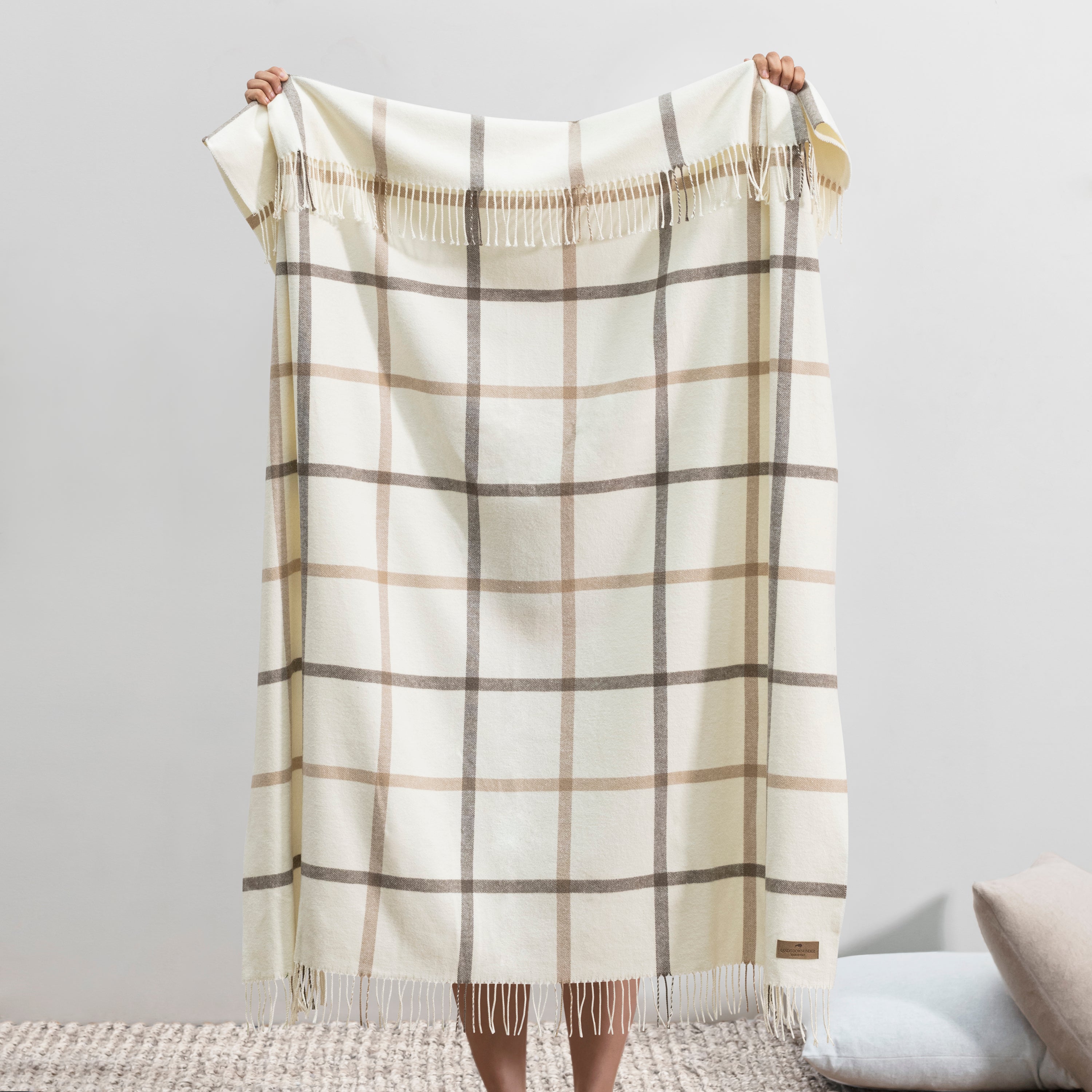 Tattersall Plaid Throw