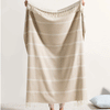 Montauk Stripe Herringbone Throw