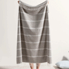 Montauk Stripe Herringbone Throw