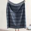 Montauk Stripe Herringbone Throw