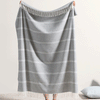 Montauk Stripe Herringbone Throw