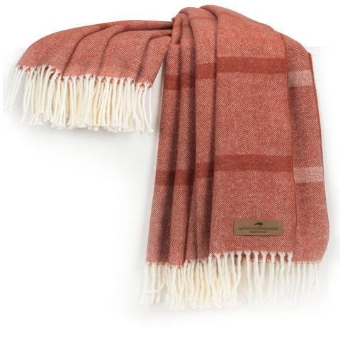 Montauk Stripe Herringbone Throw