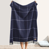 Windowpane Cashmere Blend Throw