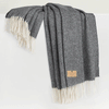 Pinstripe Cashmere Blend Throw