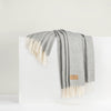 Pinstripe Cashmere Blend Throw