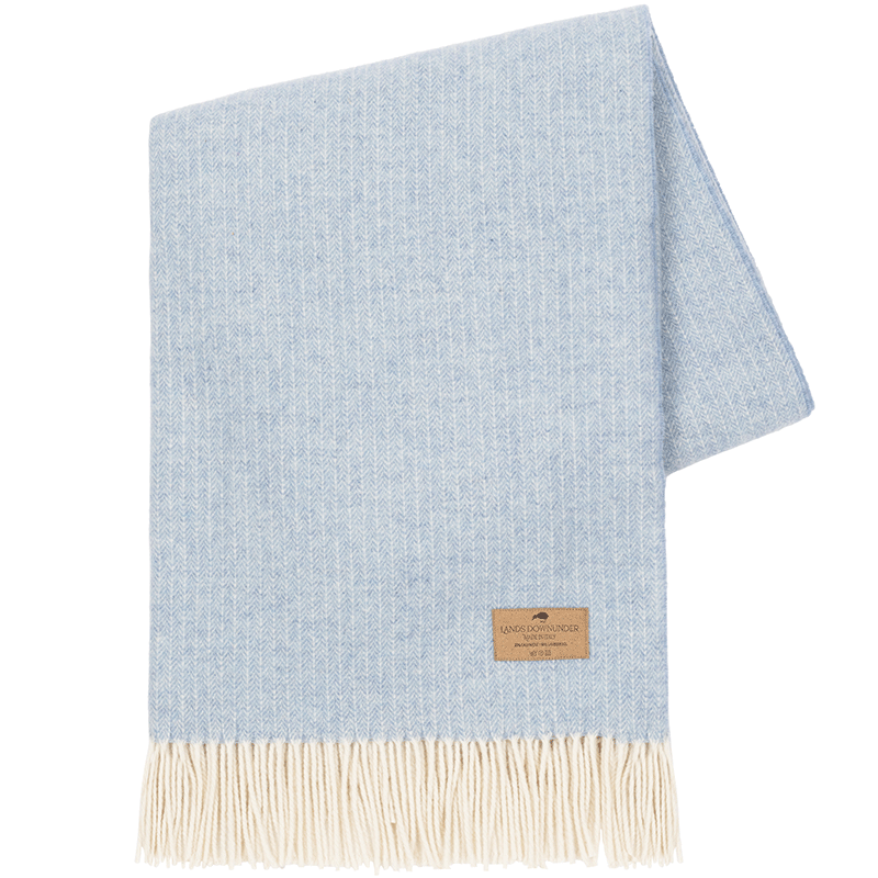 Pinstripe Cashmere Blend Throw