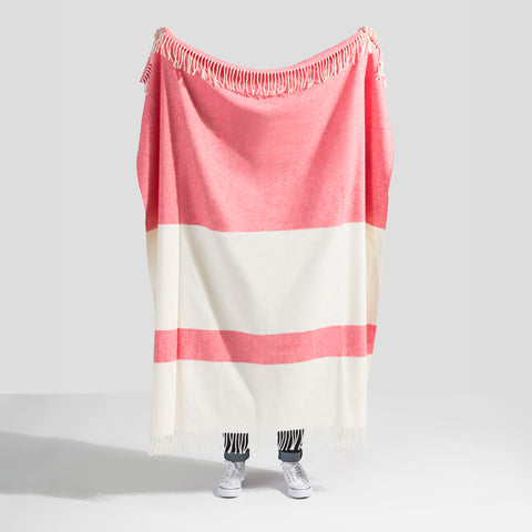 Sydney Stripe Herringbone Throw