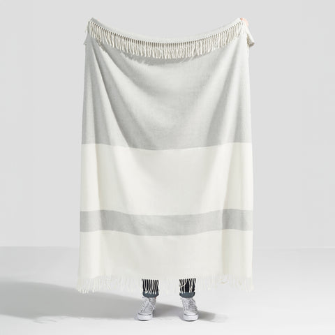 Sydney Stripe Herringbone Throw