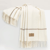 Windowpane Cashmere Blend Throw