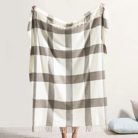 Wellington Plaid Throw