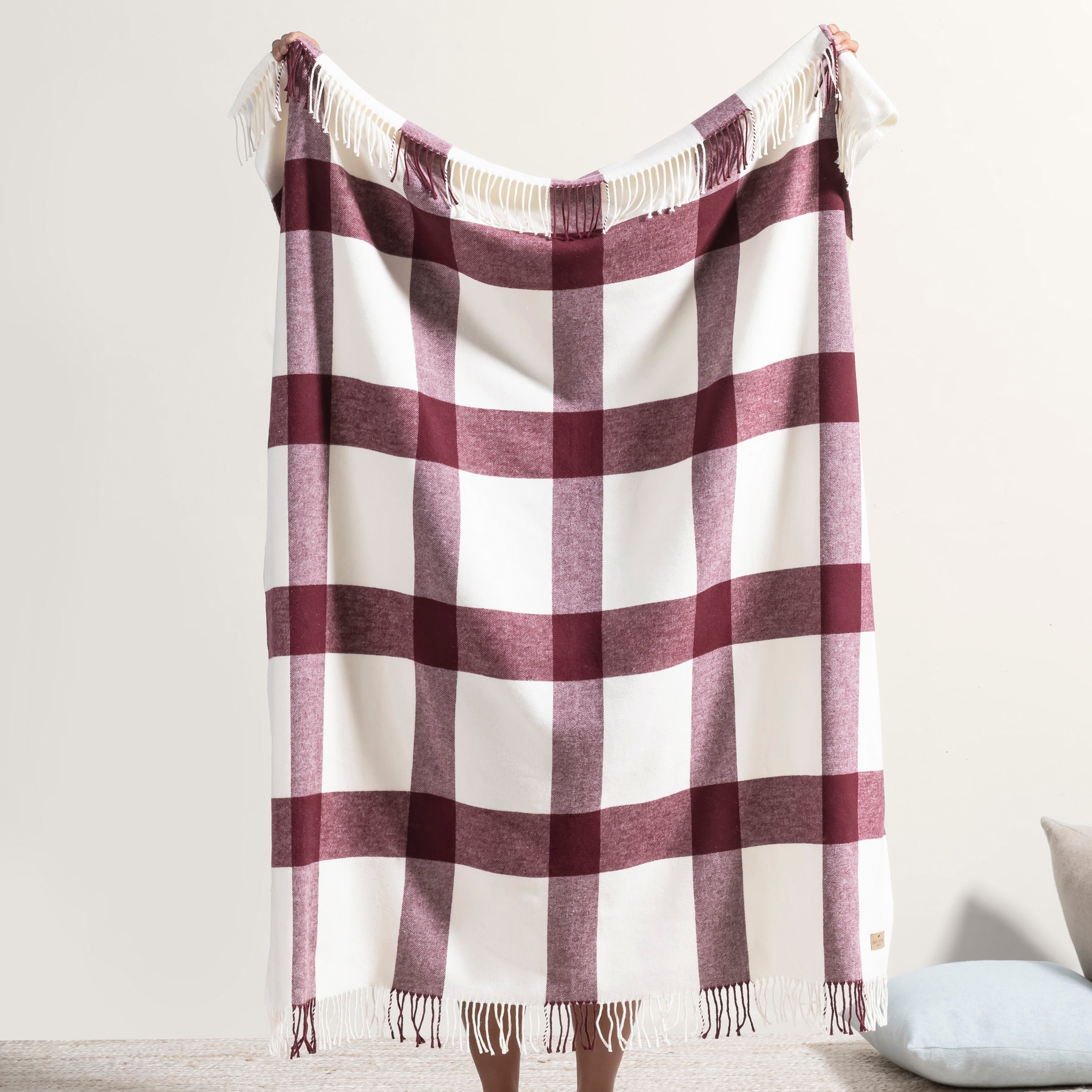 Wellington Plaid Throw