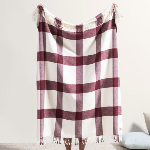 Wellington Plaid Throw