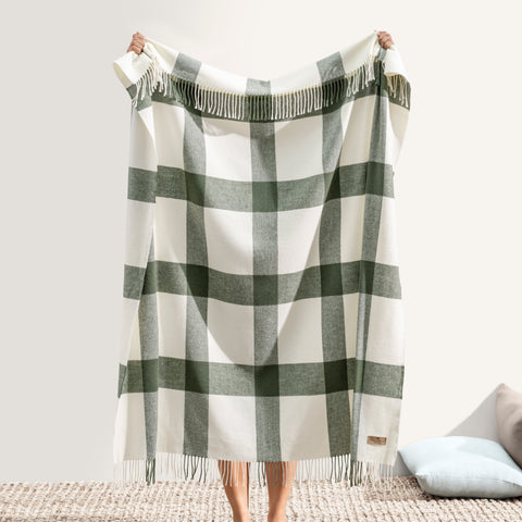 Wellington Plaid Throw