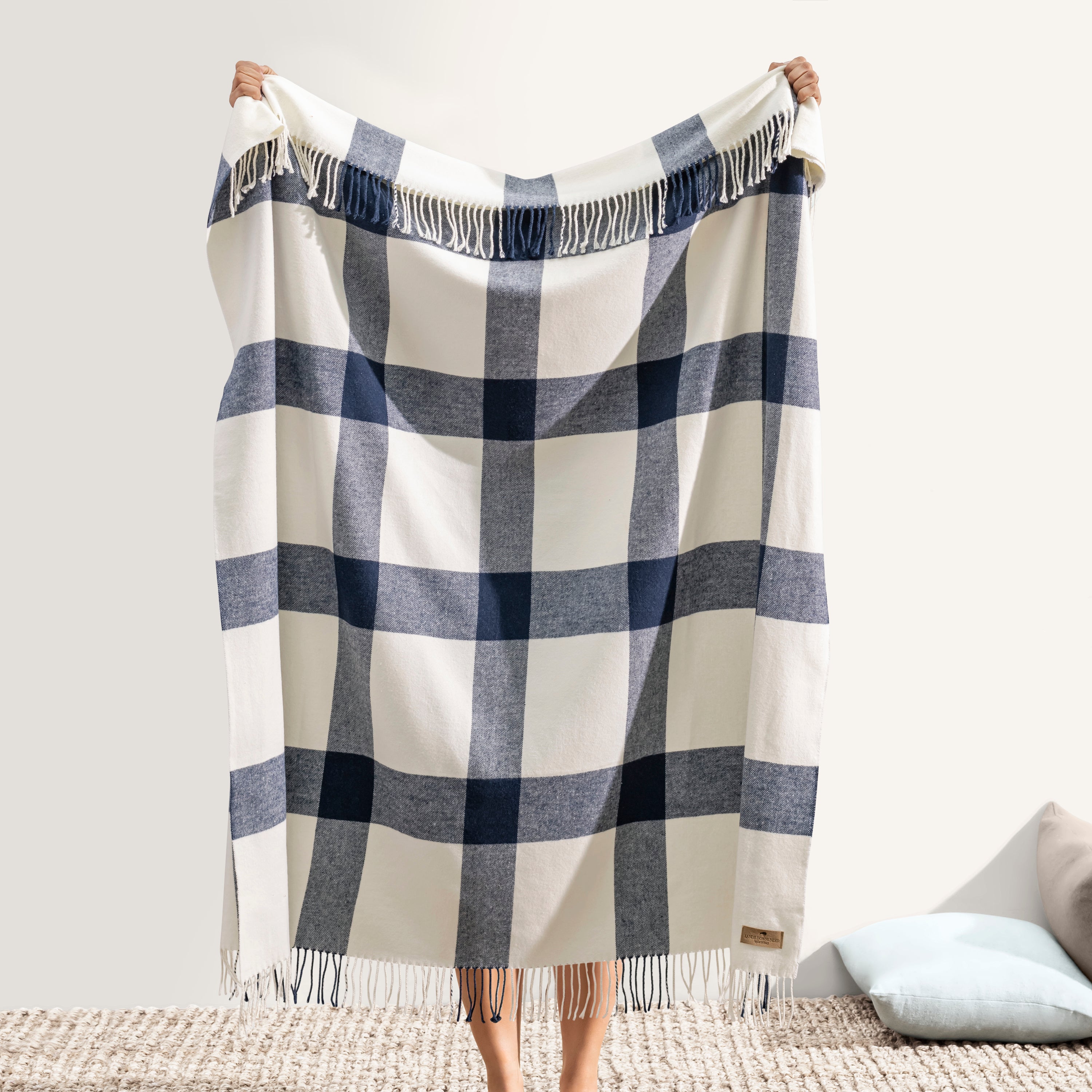 Wellington Plaid Throw