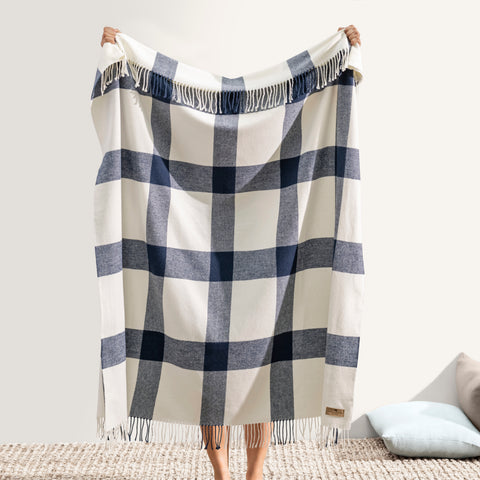 Wellington Plaid Throw