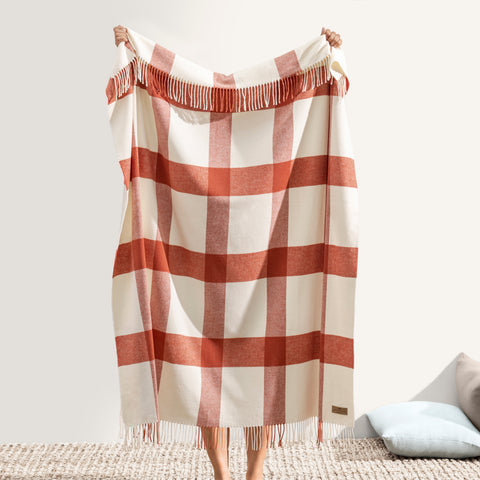 Wellington Plaid Throw